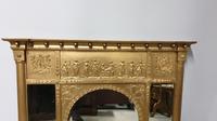 Regency Gilt Tryptic Overmantle Mirror (3 of 6) Regency Gilt Tryptic Overmantle Mirror (3 of 6)