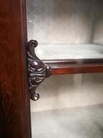 Edwardian Carved Mahogany Display Cabinet / China Cabinet (11 of 13) Edwardian Carved Mahogany Display Cabinet / China Cabinet (11 of 13)