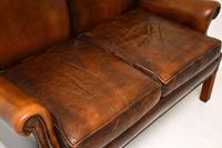 Georgian Style Leather Wing Back Sofa c.1960 (6 of 12) Georgian Style Leather Wing Back Sofa c.1960 (6 of 12)