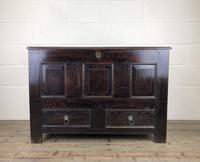 Antique 18th Century Oak Coffer Mule Chest (20 of 21) Antique 18th Century Oak Coffer Mule Chest (20 of 21)