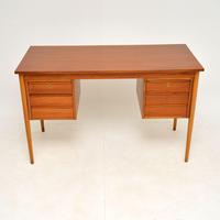 Danish Teak Desk Vintage 1960’s (2 of 10) Danish Teak Desk Vintage 1960’s (2 of 10)