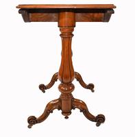 Victorian Writing Table Walnut Tulip Leg Desk c.1880 (6 of 10) Victorian Writing Table Walnut Tulip Leg Desk c.1880 (6 of 10)