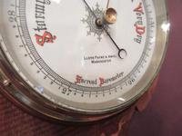 Antique Sheraton Inlaid Banjo Barometer (6 of 7) Antique Sheraton Inlaid Banjo Barometer (6 of 7)