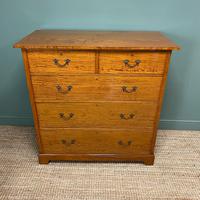 Striking Victorian Satinwood Antique Chest of Drawers (6 of 7) Striking Victorian Satinwood Antique Chest of Drawers (6 of 7)