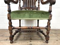 Victorian Carved Oak Armchair (3 of 10) Victorian Carved Oak Armchair (3 of 10)