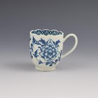 First Period Worcester Porcelain Scalloped Peony Coffee Cup c.1765-1770 (3 of 8) First Period Worcester Porcelain Scalloped Peony Coffee Cup c.1765-1770 (3 of 8)
