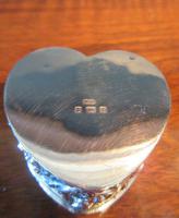 Antique Silver Heart Shaped Trinket Box (6 of 7) Antique Silver Heart Shaped Trinket Box (6 of 7)