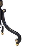 Regency Ebonised & Brass Lamp / Wine Table (5 of 5) Regency Ebonised & Brass Lamp / Wine Table (5 of 5)