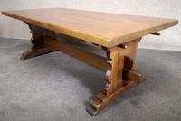 Large Oak Coffee Table (5 of 7) Large Oak Coffee Table (5 of 7)