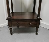 Three Tier Regency Rosewood Whatnot with Drawer (2 of 7) Three Tier Regency Rosewood Whatnot with Drawer (2 of 7)