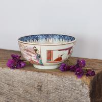 First Period Worcester Porcelain Boy In The Window Slop Bowl (7 of 8) First Period Worcester Porcelain Boy In The Window Slop Bowl (7 of 8)