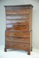 Antique Georgian Mahogany Chest on Chest Tallboy (5 of 7) Antique Georgian Mahogany Chest on Chest Tallboy (5 of 7)