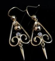 Antique Victorian Diamond Drop Earrings, 15ct Gold (5 of 10) Antique Victorian Diamond Drop Earrings, 15ct Gold (5 of 10)