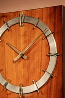1960s Style Kienzle Walnut Brass Wall Clock (7 of 7) 1960s Style Kienzle Walnut Brass Wall Clock (7 of 7)