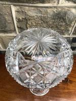 Quality Cut Glass Table Lamp (5 of 9) Quality Cut Glass Table Lamp (5 of 9)