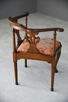 Antique Oak Corner Chair (8 of 12) Antique Oak Corner Chair (8 of 12)