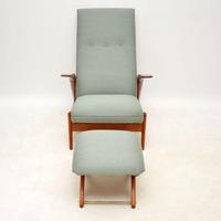 1960’s Rock ‘n’ Rest Armchair & Stool by Rastad & Relling (7 of 12) 1960’s Rock ‘n’ Rest Armchair & Stool by Rastad & Relling (7 of 12)