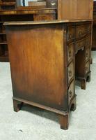Antique Serpentine Front Walnut Desk (8 of 10) Antique Serpentine Front Walnut Desk (8 of 10)