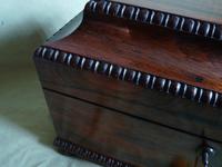 Rosewood Twin Canisters + Bowl Tea Caddy c.1840 (10 of 16) Rosewood Twin Canisters + Bowl Tea Caddy c.1840 (10 of 16)