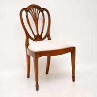 Set of 6 Antique Mahogany Sheraton Style Dining Chairs (5 of 9) Set of 6 Antique Mahogany Sheraton Style Dining Chairs (5 of 9)