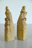Pair of Chinese Soapstone Hand Seals (12 of 12) Pair of Chinese Soapstone Hand Seals (12 of 12)