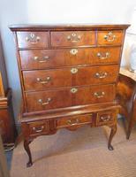 George I Period Figured Walnut Chest on Stand (12 of 12) George I Period Figured Walnut Chest on Stand (12 of 12)