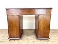 Small Antique Mahogany KneeHole Desk (9 of 9) Small Antique Mahogany KneeHole Desk (9 of 9)