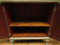Small Antique Grey Painted Cabinet, Shabby Chic (2 of 8) Small Antique Grey Painted Cabinet, Shabby Chic (2 of 8)