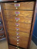 Edwardian Oak Tambour Front Filing Cabinet (3 of 8) Edwardian Oak Tambour Front Filing Cabinet (3 of 8)