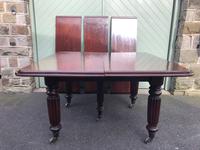 Antique Mahogany 3 Leaf Extending Dining Table (2 of 12) Antique Mahogany 3 Leaf Extending Dining Table (2 of 12)