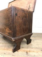 Small 18th Century Antique Elm Six Plank Coffer Chest (10 of 11) Small 18th Century Antique Elm Six Plank Coffer Chest (10 of 11)