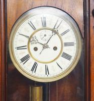 Great Antique German Twin Walnut 8-Day Mantel Clock Vienna Striking Wall Clock (4 of 11) Great Antique German Twin Walnut 8-Day Mantel Clock Vienna Striking Wall Clock (4 of 11)