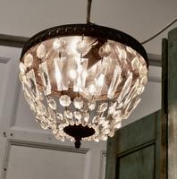 French Empire Style Crystal Basket Chandelier (4 of 19) French Empire Style Crystal Basket Chandelier (4 of 19)