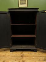Antique Black Painted Storage Cabinet, Gothic Shabby Chic, Spillman & CO, London (7 of 17) Antique Black Painted Storage Cabinet, Gothic Shabby Chic, Spillman & CO, London (7 of 17)