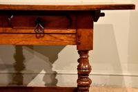 Early 18th Century Spanish Walnut Serving Side Table (6 of 7) Early 18th Century Spanish Walnut Serving Side Table (6 of 7)