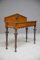 Antique Victorian Oak Hall Table (8 of 11) Antique Victorian Oak Hall Table (8 of 11)