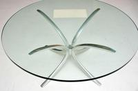 1970’s Vintage Steel & Glass Coffee Table (9 of 9) 1970’s Vintage Steel & Glass Coffee Table (9 of 9)
