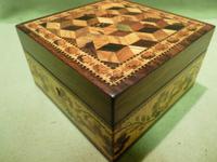 Outstanding Genuine Tunbridge Ware Watch Box. c1865 (13 of 15) Outstanding Genuine Tunbridge Ware Watch Box. c1865 (13 of 15)