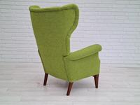 Danish Design by Fritz Hansen, 60s, Completely Restored-reupholstered Armchair (12 of 13) Danish Design by Fritz Hansen, 60s, Completely Restored-reupholstered Armchair (12 of 13)