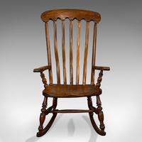Antique Farmhouse Rocking Chair, English, Elm, Beech, Seat, Victorian c.1900 (2 of 12) Antique Farmhouse Rocking Chair, English, Elm, Beech, Seat, Victorian c.1900 (2 of 12)