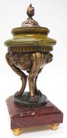 Wonderful French Figural Mantel Clock Lady Reclining 8 Day Mantle Clock with side Urns (12 of 12) Wonderful French Figural Mantel Clock Lady Reclining 8 Day Mantle Clock with side Urns (12 of 12)
