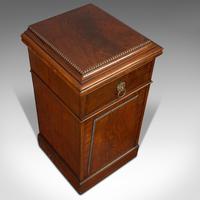 Tall Antique Side Cabinet, English, Mahogany, Bedside, Nightstand, Regency, 1820 (11 of 12) Tall Antique Side Cabinet, English, Mahogany, Bedside, Nightstand, Regency, 1820 (11 of 12)