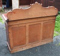 1900's Large Carved Mahogany 3 Door Sideboard with Back (4 of 4) 1900's Large Carved Mahogany 3 Door Sideboard with Back (4 of 4)