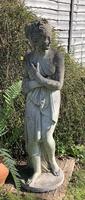 Weathered Patinated Garden Statue the Bath of Venus (5 of 6) Weathered Patinated Garden Statue the Bath of Venus (5 of 6)