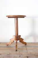 19th Century Stained Pine Pedestal Table with circular top (15 of 16) 19th Century Stained Pine Pedestal Table with circular top (15 of 16)
