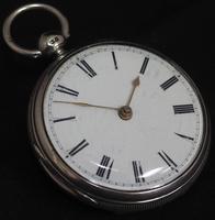 Antique Silver Pair Case Pocket Watch Fusee Lever Escapement Key Wind Enamel Dial Nice (6 of 6) Antique Silver Pair Case Pocket Watch Fusee Lever Escapement Key Wind Enamel Dial Nice (6 of 6)