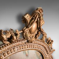 Antique Gesso Wall Mirror, Italian, Giltwood, Glass, Shield, Victorian c.1900 (4 of 10) Antique Gesso Wall Mirror, Italian, Giltwood, Glass, Shield, Victorian c.1900 (4 of 10)