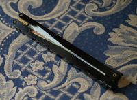 Unusual Vintage Black Framed Folding Fan - Ideal Gift (5 of 7) Unusual Vintage Black Framed Folding Fan - Ideal Gift (5 of 7)