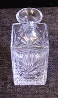 Vintage Cut Glass Square Decanter (7 of 7) Vintage Cut Glass Square Decanter (7 of 7)