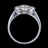 Antique Edwardian Diamond Daisy Cluster Ring Platinum 2ct of Diamond c 1910 (4 of 5) Antique Edwardian Diamond Daisy Cluster Ring Platinum 2ct of Diamond c 1910 (4 of 5)